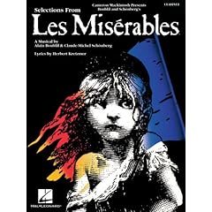selections from les miserables clarinet claude michel schonberg