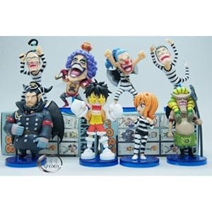 冰容 海贼王手办 路飞推进城冯克雷 MR.3 越狱