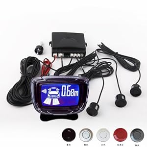 uTAS 瑞路 新款液晶倒车雷达LCD显示 语音式