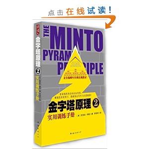 金字塔原理2实用训练手册