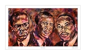 丁路德金|美国非洲裔人物装饰画|奥巴马|活动家
