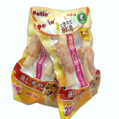 Petio 派地奥鲜厨零食-蒸小胸起司棒 2支*3 (W