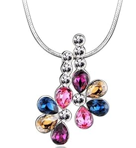 伊泰莲娜 RP70时尚流行 茶色水晶小老鼠金色项