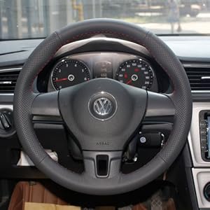 徐记 手缝方向盘套真皮 朗逸新帕萨特 途观朗行