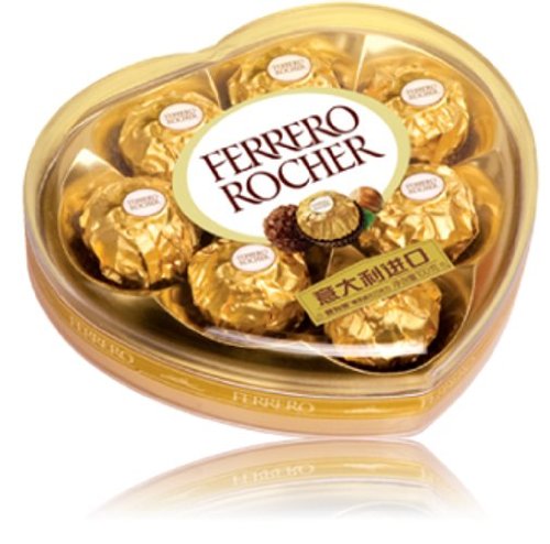 Rocher费列罗T8榛果威化巧克力100g (进口):亚