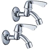 固远 洗衣机水龙头4分全铜主体单冷快开水嘴 