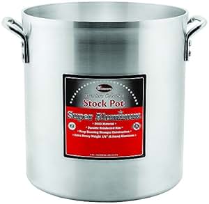 Winco USA Super Aluminum Stock Pot, Extra H