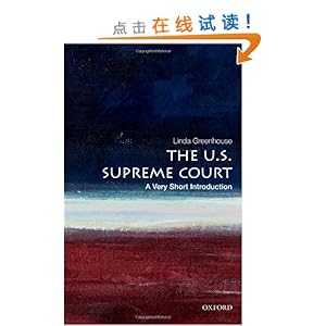 The U.S. Supreme Court: A Very Short Introduction