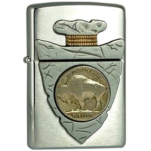 Zippo 芝宝 <em>打</em>火机 <em>野牛</em>箭头与西南部之布法罗