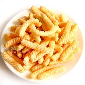 香港品牌 四洲虾条 美味休闲零食 40g\/包 (烧烤