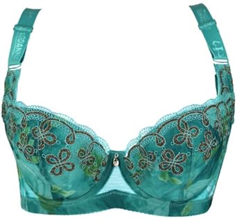 杰奎琳 薄款 全罩杯聚拢<em>文胸</em> <em>强力</em>弹性蕾丝<em>收乳</em>