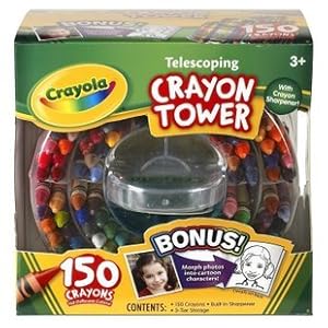 Crayola 绘儿乐 150色三層蠟筆伸縮塔 52-0029