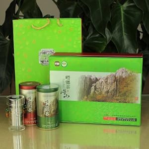 崂乡 茶叶 特级崂山绿茶 特级崂山红茶 2+1组合