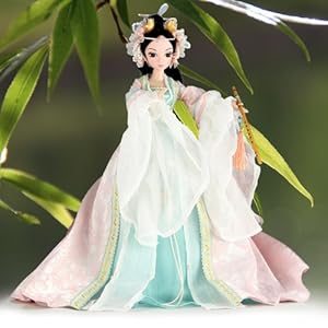 KURHN 可儿 娃娃中国公主龙女<em>古装</em>关节体娃娃