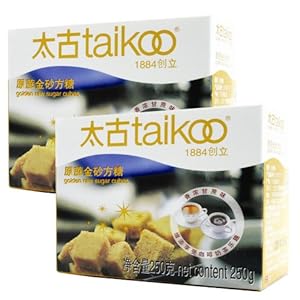 太古原蔗金砂方糖(方形糖)250g*2-太古-报价价