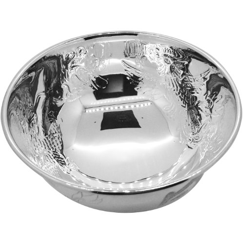 布琪千足银精工餐碗CA025 约115克: