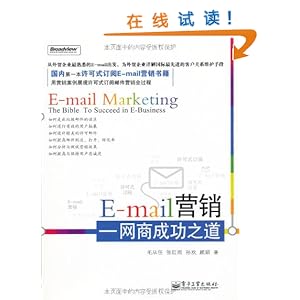 E-mail营销:网商成功之道\/毛从任-图书-亚马逊