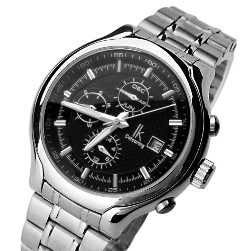 IKcolouring 阿帕琦 IK阿帕琦男表个性商务六针