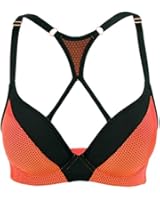 La Isla 性感聚拢优质前扣内衣 <em>X型背带</em> 深V低胸