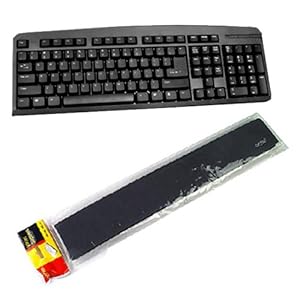 新盟轻指飞扬 K-201 PS\/2键盘(全黑)+安尚键盘