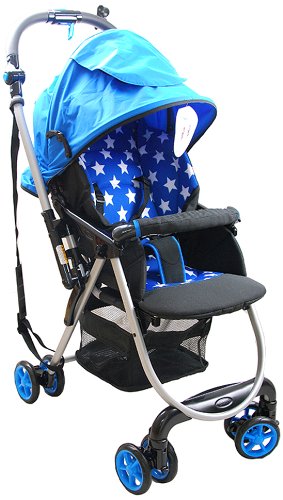 盈系列6Y87KKSN蓝色双向推行 适合新生儿至