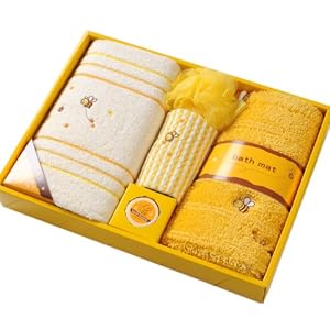 <em>Uchino</em>内野 小蜜蜂套装礼盒4 毛巾礼盒 生日礼