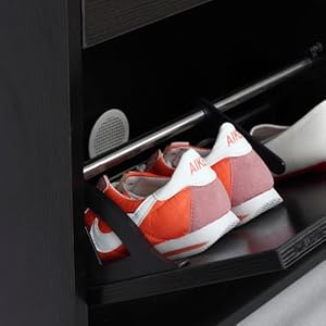 美达斯纳尼亚四门鞋柜黑(宽960<em>mm</em>*高<em>905mm</em>