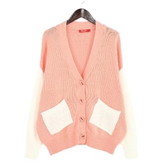 韩都衣舍 韩国2012春装 <em>开衫</em>两穿女<em>针织衫</em>DN