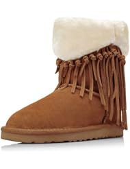 Blake.Anne<em>贝安妮</em> 流苏牛皮雪地靴女靴BA509