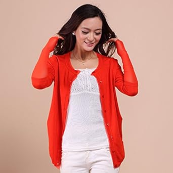 珍姆雅 女式圆领针织毛衣 蕾丝<em>袖打底开衫</em>披肩