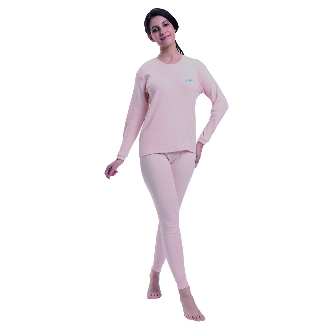 恒源祥 女式  TC-33002 时尚柔棉打底秋衣秋裤 69元