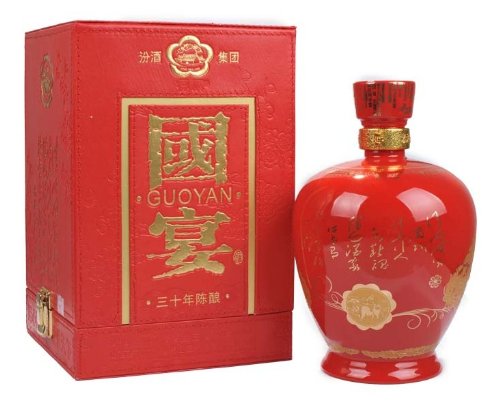 白酒 汾酒 清香型 53度 汾酒国宴酒30年陈酿 8