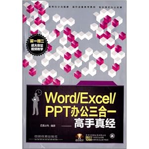 Word/Excel/PPT办公三合一高手真经(附光盘)
