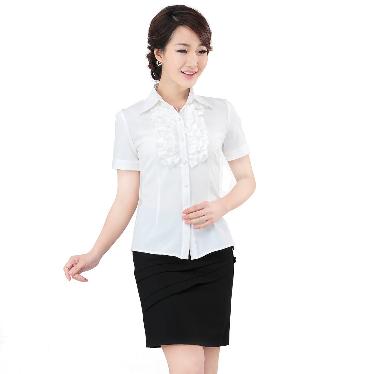 移动工作服短袖衬衫裙子包选什么牌子好 同款