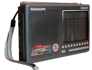 德劲DE1103 全波段收音机 老人收音机 便携迷