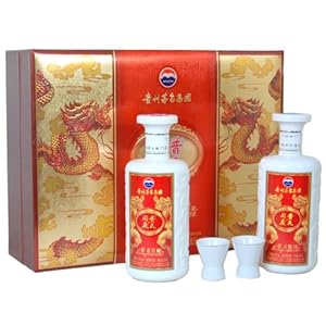 茅台普天同庆恭喜发财礼盒 52度 500ml*2