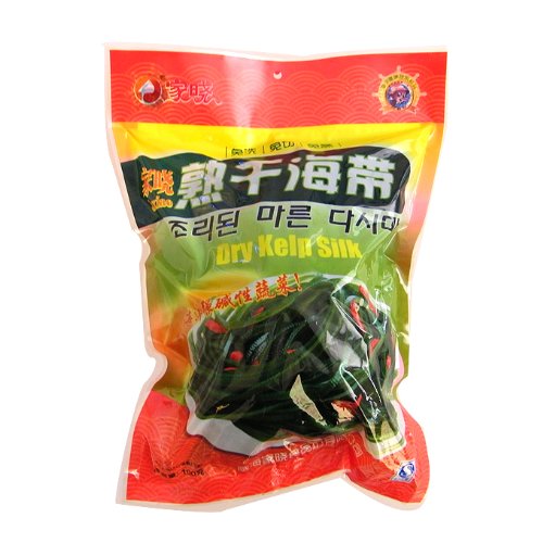 家晓 熟干一级海带丝100g 不用洗、免蒸、已经