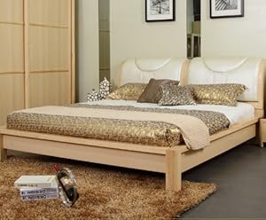 巢木良品 现代中式床 1.5米实木床 双人床1.8米