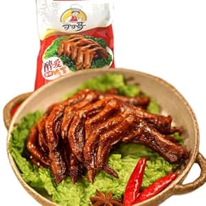 可可哥 湖北武汉地方特产 精武香辣鸭掌鸭爪1