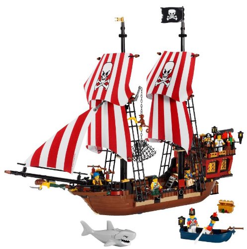 LEGO 乐高 海盗系列 海盗船6243:亚马逊:玩具