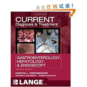 CURRENT Diagnosis & Treatment Gastroenterology, Hepatology, & Endoscopy