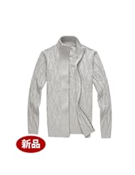 LIHOMME 高端<em>菱形</em>工艺毛衣 <em>针织开衫</em> 赤壁 男