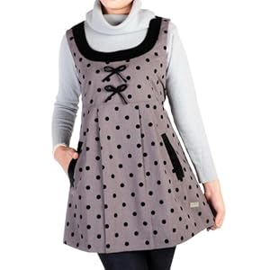 爱家防辐射孕妇服X7时尚印花植绒波点XL:化妆