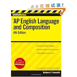 CliffsNotes AP English Language and Composition, 4th Edition