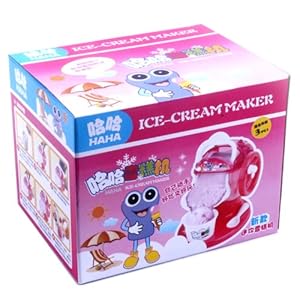 哈哈 迷你雪糕机-玩具-亚马逊