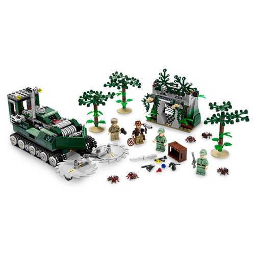 LEGO 乐高 夺宝奇兵系列 丛林切割机7626:亚马逊:玩具