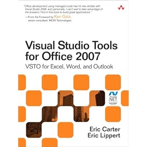 Visual Studio Tools for Office 2007: VSTO for E