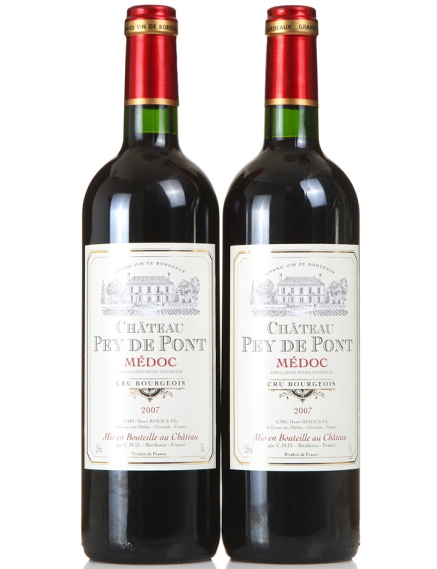PEY DE PONT 佩乔堡 双支礼盒装 干红 赤霞珠