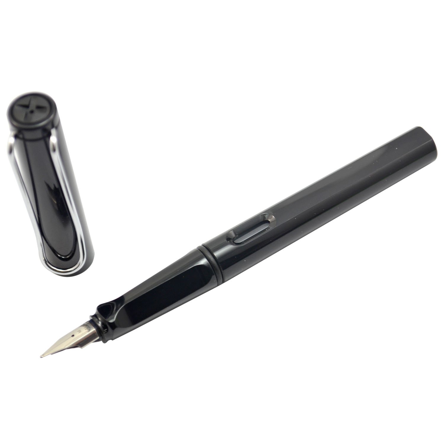 LAMY 凌美 safari系列狩猎者略粗M尖\/0.9mm墨