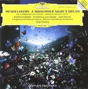 进口CD:门德尔松:仲夏夜之梦(CD) Judi Dench